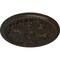 Ekena Millwork Swindon Ceiling Medallion (Fits Canopies up to 2 7/8"), 16 7/8"OD x 1 1/2"P, Stone Hearth CM16SWSHF - alternate 4
